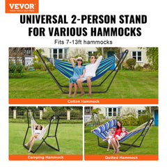 Steel Hammock Stand 450lbs Capacity Hammock Frame Fits 6.9-12.8ft Hammocks