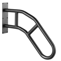 Handrails for Outdoor Steps, 29" Length Wall Mount Safety Railings for 1-3 Steps, U-Shaped Handrail with Matte Black Finished, Stair Handrails for Kids, Elderly, Pregnant Women, Disabled
