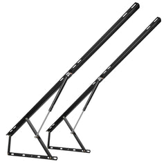 Bed Lift, 1500x2000mm Compatible Extra-large Size 140kg Load Bearing, DIY Wall Bed Mechanical Hardware Kit Vertical Deluxe, Pneumatic Lever Heavy Duty Support, Folding for Guestroom