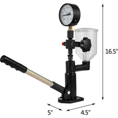 Diesel Injector Nozzle
Pressure Tester Dual scale Manometer Test Tool 0-600Bar (0-8000PSI)
60Mpa Test Pressure High Configuration