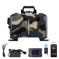 8KW Diesel Heater, 12V/24V All in One Diesel Air Heater, Bluetooth APP Control, Remote Control and Display Screen, CO Alarm, Fast Heating Horizontal Portable Diesel Heater for Vehicles, Garage