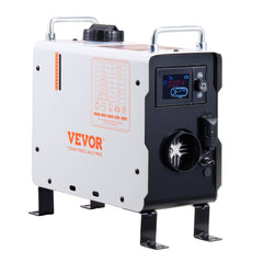 2KW Diesel Heater, 12V/24V All in One Diesel Air Heater, with Bluetooth APP Control, Remote Control and Display Screen, CO Alarm, Fast Heating Portable Diesel Heater for Vehicles and Outdoors