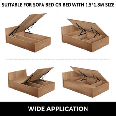 48" Bed Lift Hydraulic Mechanisms Kits For Sofa Bed Oriented Hardware Box