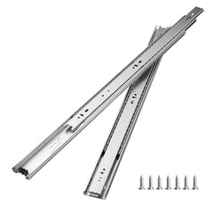 Drawer Cabinet Slides Side Mount 22 inch 10 Pairs 100 LB Load Replacement