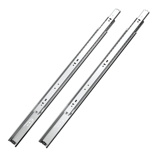 Drawer Cabinet Slides Side Mount 22 inch 10 Pairs 100 LB Load Replacement