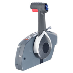 Boat Throttle Control, 5006180 Side-Mounted Outboard Remote Control Box for Evinrude Johnson, Marine Throttle Control Box with Power Trim Switch and Lanyard