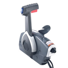 Boat Throttle Control, 5006180 Side-Mounted Outboard Remote Control Box for Evinrude Johnson, Marine Throttle Control Box with Power Trim Switch and Lanyard