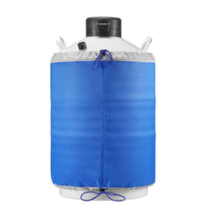 Liquid Nitrogen Tank, 20 L Aluminum Alloy Liquid Nitrogen Container, LN2 Tank Dewar with 6 Canisters and Carry Bag with Straps, Cryogenic Tank for Beauty Industry, Semen Preservation, Scientific