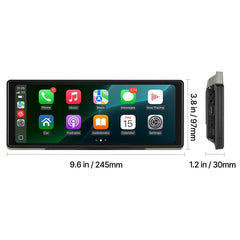 Car Stereo Radio CarPlay Touchscreen 254 mm Apple Android Auto Bluetooth