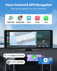 Car Stereo Radio CarPlay Touchscreen 254mm Apple Android Front/Rear Camera