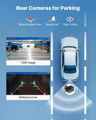 Car Stereo Radio CarPlay Touchscreen 228.6 mm Apple Android Backup Camera