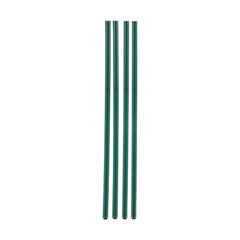 Bottom Locking Privacy Slats, Single-Wall Vertical Bottom-Locking Slats for Chain-Link Fence, High-Density HDPE Chain Link Slats Ideally Fit 1.2 m High Fence for Garden Farm Sports Field(Green)