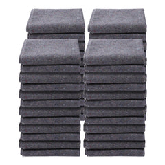 Moving Blankets, 72" x 54", 21 lbs/dz Weight, 24 Packs, Professional Recycled Cotton Packing Blanket, Large Heavy Duty Shipping Mover Pads Perfect for Protecting Furniture, Floors, Appliances