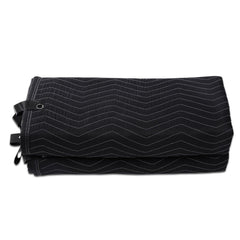 Sound Dampening Blanket, 2438 x 2032 mm Extra Large Studio Grommeted Soundproof Blanket with Grommets, Light Blocker for Door Acoustic Noise Blocking Blanket Studio Sound Absorption Sheet, Black