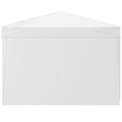 Pop Up Canopy, 2.95 x 2.95 m Instant Canopy Portable Gazebo with 3 Sidewalls & 2 Ventilated Windows, Height Adjustable Pop-Up Outdoor Shelter Tent for Events, Patio, Backyard, Party, Parking