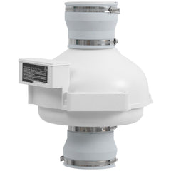 4" to 4.5" Radon Mitigation Fan System Kit Quiet 260 CFM Inline Duct Fan
