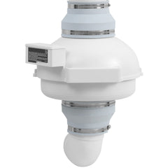6" to 4.5" Radon Mitigation Fan System Kit Quiet 380 CFM Inline Duct Fan