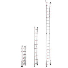 Telescoping Ladder A Frame 20 FT Extension Multi-Function for Homework