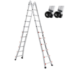 Telescoping Ladder A Frame 20 FT Extension Multi-Function for Homework