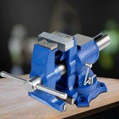 Multipurpose Bench Vice 5" 30Kn Heavy Duty with 360° Swivel Base and Head
