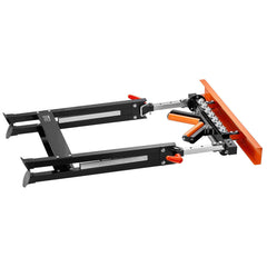 4-in-1 Roller Stand, 220 kg Load Capacity, 838.2-1270 mm Adjustable Height, Folding Heavy Duty with Rack & Multi-directional Roller Head, for Table Saw Outfeed Woodworking Extension Support