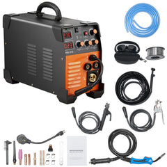 Mig Welder Welding Machine MIG-270 MIG MMA TIG IGBT DC Inverter Welder Digital Display