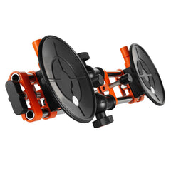 Seamless Seam Setter, 2 Packs Granite Seam Setter with 6 in Vacuum Suction Cups, Seam Joiner for Seam Joining & Leveling, 90°-120° Adjustable, Countertop Installation Tool for Tile Marble Slab