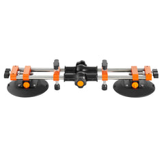 Seamless Seam Setter, 2 Packs Granite Seam Setter with 6 in Vacuum Suction Cups, Seam Joiner for Seam Joining & Leveling, 90°-120° Adjustable, Countertop Installation Tool for Tile Marble Slab