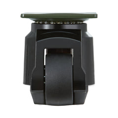 Leveling Casters, Set of 4, 1000 kg Total Load Capacity, 63.5 mm, Heavy Duty with Upgraded Handle Design, 360 Degree Swivel Caster Wheels, Adjustable Casters with Feet for Workbench, Machine