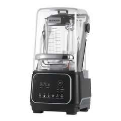 Blender, 2L Professional Countertop Blenders with Shield, 2200W 26000RPM Kitchen Food Processor Combo, Self-Cleaning, Speed Adjustable, 6 Preset Menu for Smoothies, Ice Crushing, Puree, Black