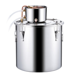 Moonshine Still 13 Gal Water Alcohol Distiller Brewing Kit Stainless Steel