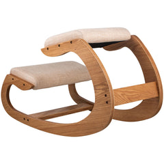 Ergonomic Kneeling Chair Heavy Duty Better Posture Kneeling Stool Office Chair Home for Body Shaping Relieveing Stress Meditation Desk Computer Kneeling Stool Chair