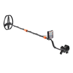 Metal Detector for Adults, 254 mm, Professional High Accuracy Gold Detector, IP68 Waterproof Search Coil with Display, Headphones, 5 Modes, Adjustable Length, for Detecting Gold Treasure Hunting