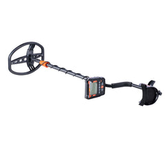 Metal Detector for Adults, 254 mm, Professional High Accuracy Gold Detector, IP68 Waterproof Search Coil with Display, Headphones, 5 Modes, Adjustable Length, for Detecting Gold Treasure Hunting