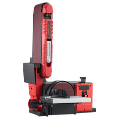 152.4mm Disc Sander & 101.6mm x 914.4mm Belt Sander, 400W Professional Belt Disc Sanders Combo with 0 - 45° Adjustable Worktable, Dust Collection Port for Woodworking & DIY Crafting