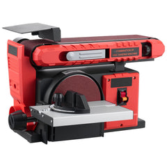152.4mm Disc Sander & 101.6mm x 914.4mm Belt Sander, 400W Professional Belt Disc Sanders Combo with 0 - 45° Adjustable Worktable, Dust Collection Port for Woodworking & DIY Crafting