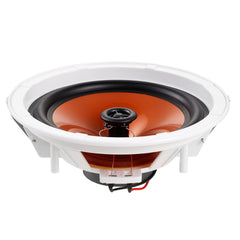 4 PCs 203.2 mm in Ceiling Speakers, 100-Watts, Flush Mount Ceiling & in-Wall Speakers System with 8ΩImpedance 89dB Sensitivity, for Home Kitchen Living Room Bedroom or Covered Outdoor Porches