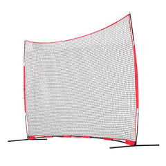 Barricade Backstop Net, 16x10 ft Ball Sports Barrier Netting, Portable Practice Equipment with Carry Bag, Protection Screen for Baseball Softball Lacrosse Soccer Hockey Training, for Backyard
