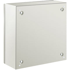 NEMA Steel Enclosure, 20 x 20 x 6\'\' NEMA 4X Steel Electrical Box, IP66 Waterproof & Dustproof, Outdoor/Indoor Electrical Junction Box, with Mounting Plate