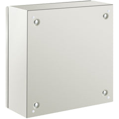 NEMA Steel Enclosure, 20 x 20 x 6\'\' NEMA 4X Steel Electrical Box, IP66 Waterproof & Dustproof, Outdoor/Indoor Electrical Junction Box, with Mounting Plate