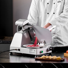 Meat Slicer 180W 250 mm Electric Deli Food Slicer for Meat Bread Cheese