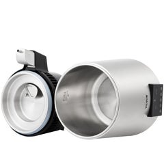 4L Water Distiller 1.5L/H Distilled Water Maker Timing Dual-Temp Silver