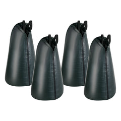 75.7 L Tree Watering Bags, 4 Pack 3-4 Hours Slow Release Gator Bags for Trees, Heavy Duty PE Tree Drip Irrigation Bag with Zipper, Durable & Reusable Deep Root Shrub Watering Bag