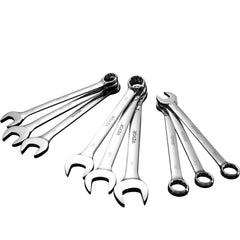 Combination Wrench Set 25-Piece Metric 6 mm to 32 mm with Roll-up Pouch