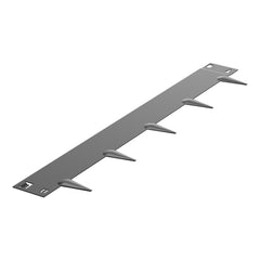 Steel Landscape Edging, 5 Packs 990 x 181 mm Rust-Resistant Metal Landscape Edging, Bendable Garden Edging Border, Heavy Duty Lawn Edging, Easy-to-Install, Flower Bed Yard Pathway Divider Dark Gray