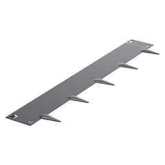 Steel Landscape Edging, 5 Packs 990 x 207 mm Rust-Resistant Metal Landscape Edging, Bendable Garden Edging Border, Heavy Duty Lawn Edging, Easy-to-Install, Flower Bed Yard Pathway Divider Dark Gray