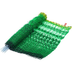 Electric Fence Netting, 1.06 x 49.98 m, PE Net Fencing with Posts & Double-Spiked Stakes, Utility Portable Mesh for Goats, Sheep, Lambs, Deer, Hogs, Dogs, Used in Backyards, Farms, and Ranches