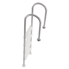 4-Step Stainless Steel Pool Ladder of 2 Handrail for 1371.6 mm Decked Pool