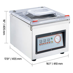 DZ-260C Digital Vacuum Sealer Food Vacuum Sealing Packing Machine 220V