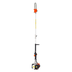 Gas Pole Saw, 33CC 2 Stroke Gas Powered Pole Saws with 20.3 cm Cutting Bar, Cordless Tree Trimmer with 850ml Fuel Tank, 2 to 3.5 m Extendable, Powerful Chainsaw for Tree Trimming Pruning